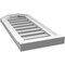 Ekena Millwork Octagonal Top Surface Mount PVC Gable Vent w/ 2"W x 2"P Brickmould Sill Frame, 12"W x 28"H GVPOT12X2803SF - alternate 5